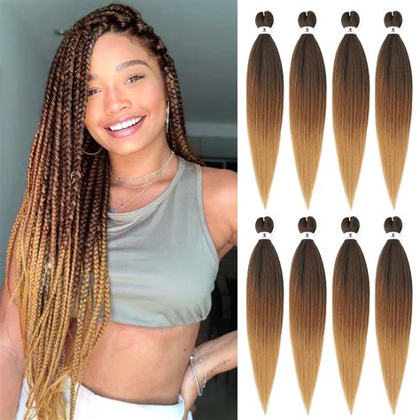 6 Pack Pre Stretched Bouncy Braiding Hair 24 Inch French Curly Braiding Hair Loose Wavy Braiding Hair Pre Streched Spanish Curls Synthetic Hair Extensions (1B) 2 offers from $19.99 1b Braiding Hair Pre Stretched 18 Inch Braiding Hair Black Professional Prestretched Hair For Braiding Hot Water Setting Crochet Braids Yaki Texture Itch Free(1B, 6 ... 